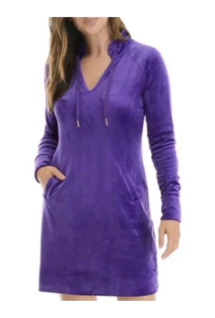 Lilly Pulitzer Cassie Dress Purple Berry Velour Small New with Tags